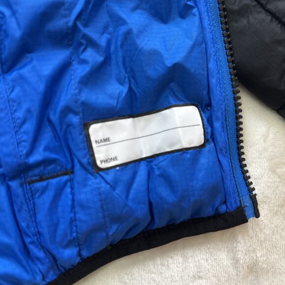 Gerry Outdoors Torque Puffer Jacket Boys Size XX Small 3-4 Years Black Full Zip - Picture 8 of 12